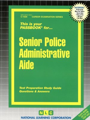 cover image of Senior Police Administrative Aide